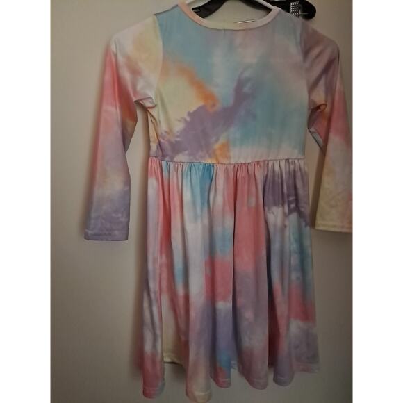 Copied - Jorssar Girls Multi-color Dress Size Medium Long Sleeve - Picture 3 of 6